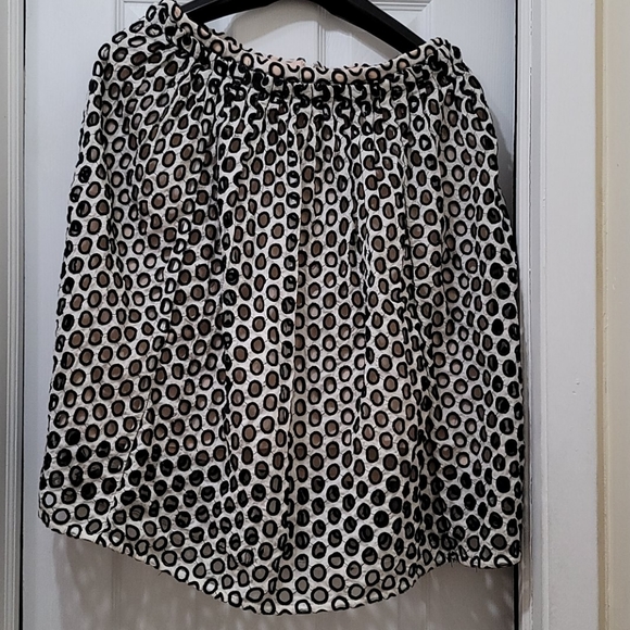 J. Crew Punched-out Eyelet Skirt - Picture 2 of 5